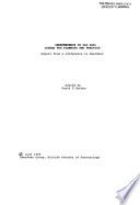 Independence in Old Age cover
