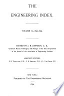 The Engineering Index cover