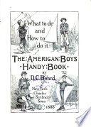 What to Do and how to Do it cover