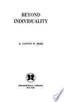 Beyond Individuality cover
