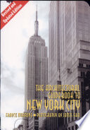 Architectural Guidebook to New York City cover