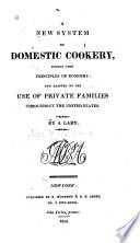 A New System of Domestic Cookery cover
