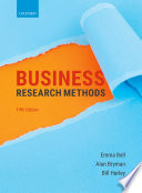 Business Research Methods cover
