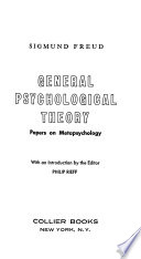 General psychological theory cover