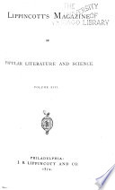 Lippincott's Monthly Magazine cover