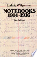Notebooks, 1914-1916 cover