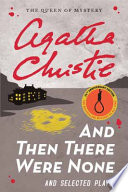 And Then There Were None and Selected Plays cover