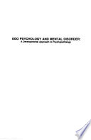 Ego Psychology and Mental Disorder cover