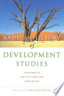 A Radical History of Development Studies cover