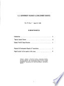 U.S. Government Research & Development Reports cover