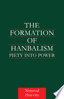 The Formation of Hanbalism cover