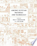 Ancient Egyptian Materials and Technology cover