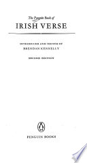 The Penguin Book of Irish Verse cover