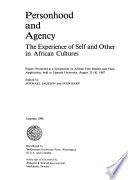 PERSONHOOD & AGENCY cover
