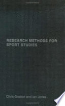 Research Methods for Sport Studies cover