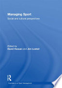 Managing Sport cover