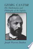 Georg Cantor cover