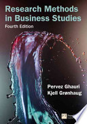 Research Methods in Business Studies cover