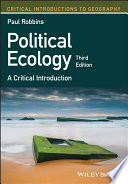Political Ecology cover
