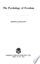 The Psychology of Freedom cover