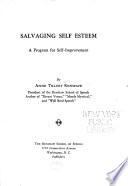 Salvaging Self Esteem cover