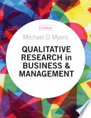 Qualitative Research in Business and Management cover