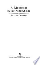 A Murder is Announced cover