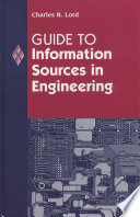 Guide to Information Sources in Engineering cover