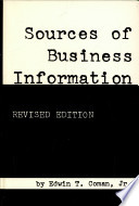 Sources of Business Information cover